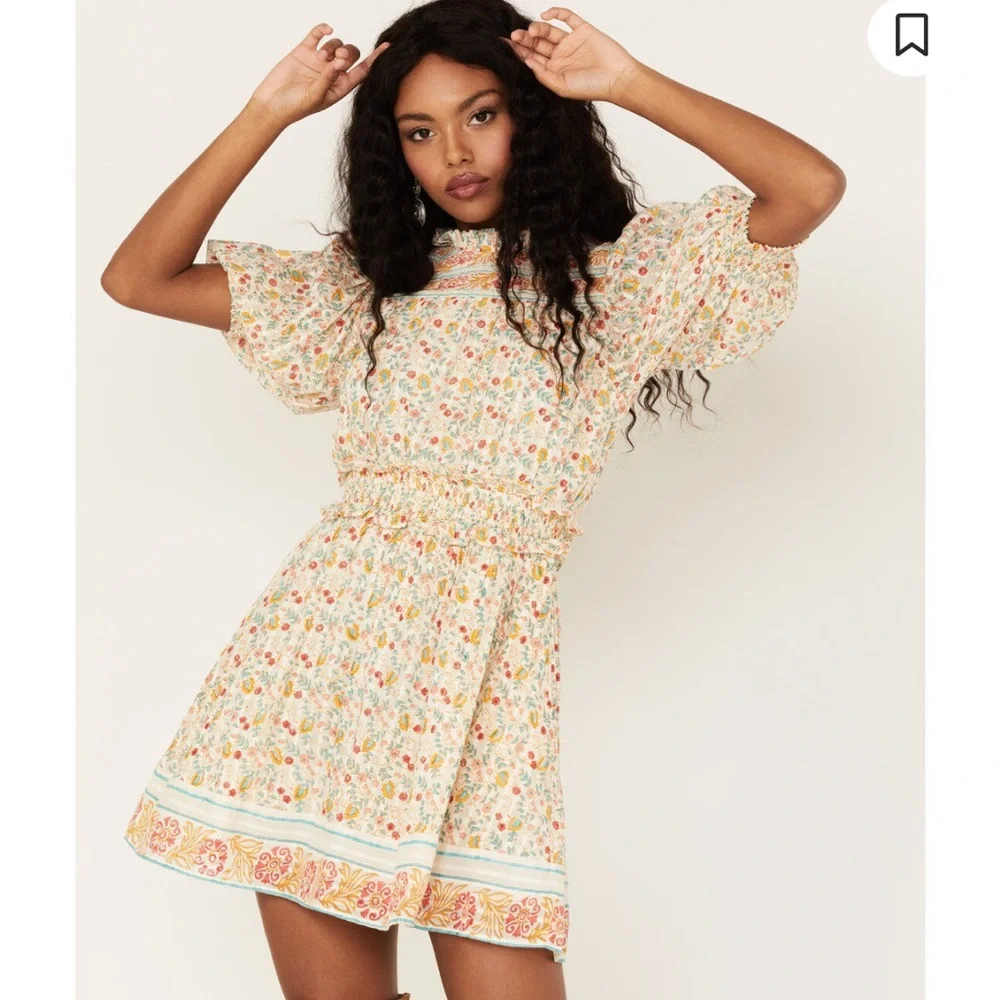 Cleobella Dallas Floral Mini Dress - Picture 4 of 8